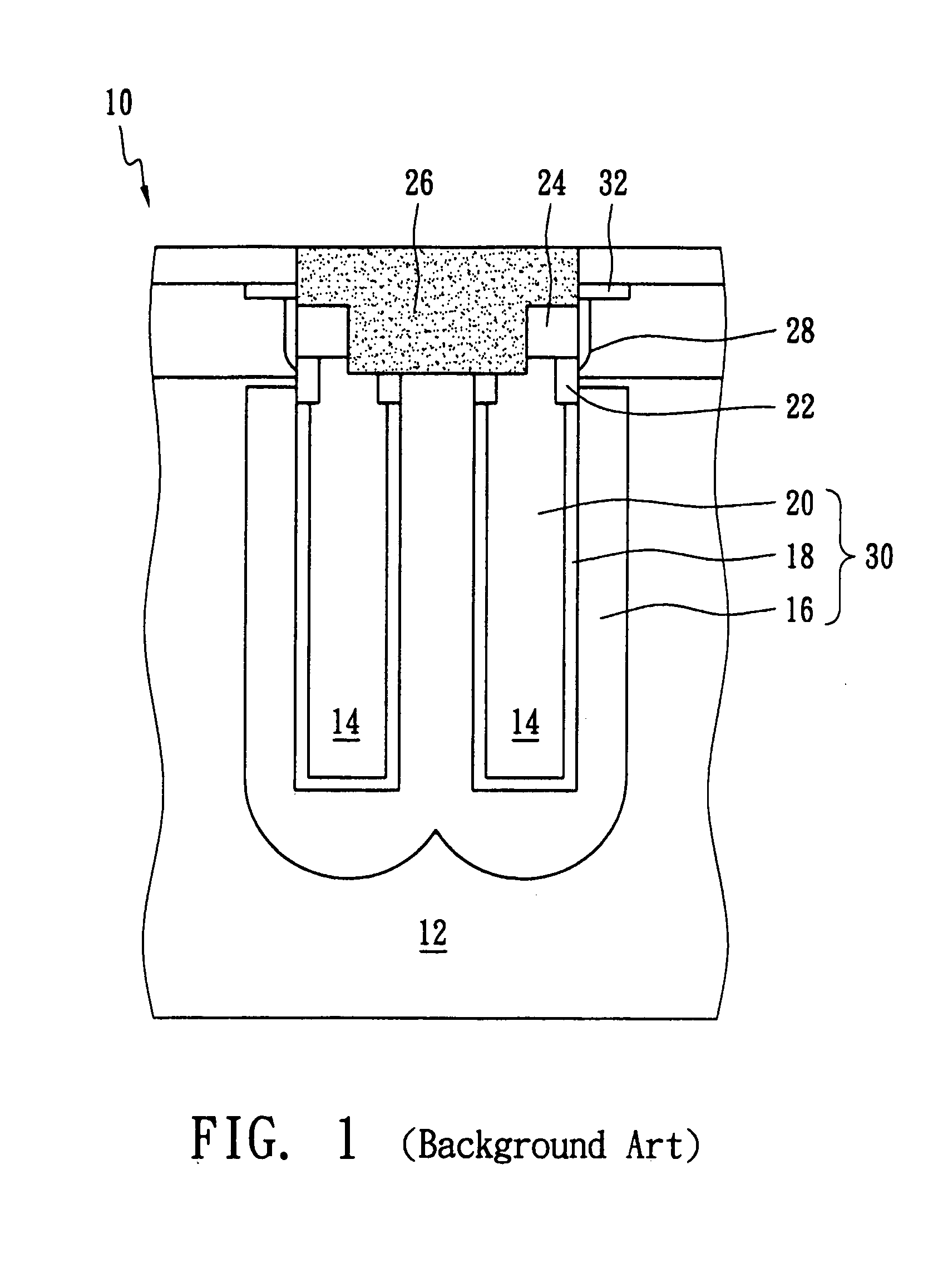 Trench capacitor and method for preparing the same