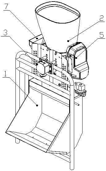 An automatic animal feeding device