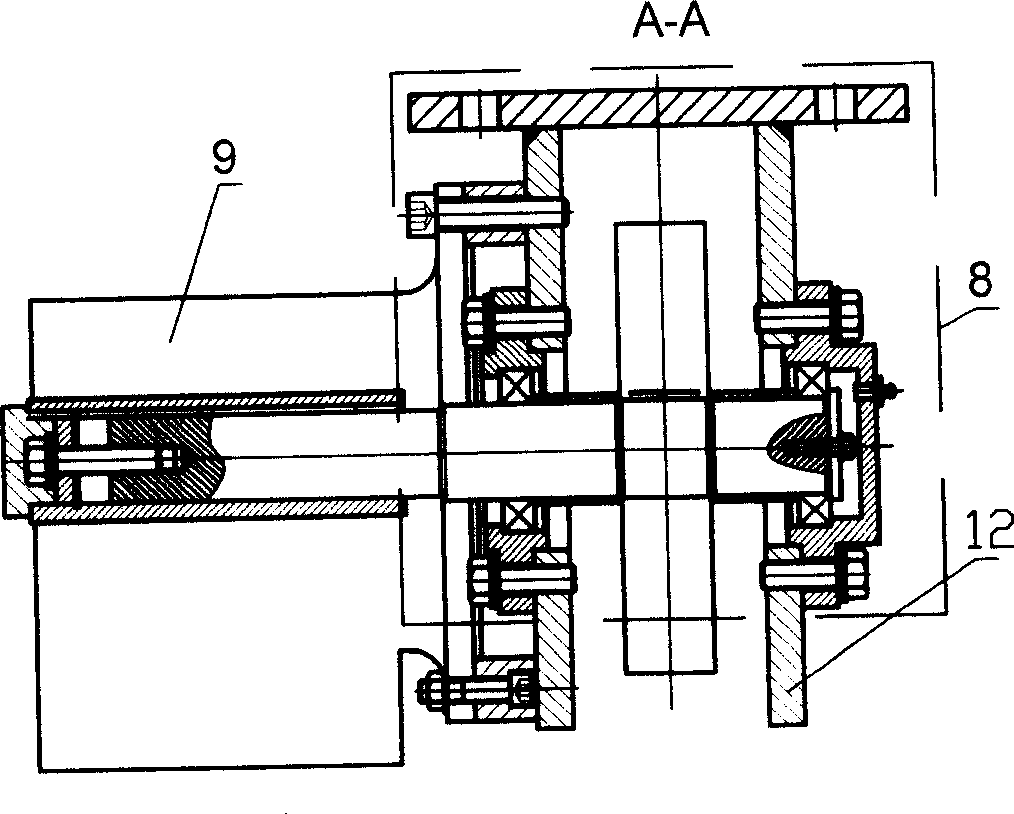 Electric pneumatic type machine for assembling U-shaped ribs of plate units
