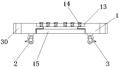Power transformer mounting device for constructional engineering