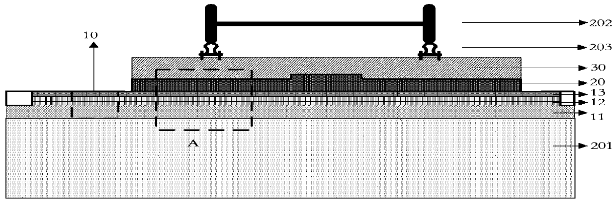 A vibration-reducing and temperature-insulating unit slab ballastless track structure