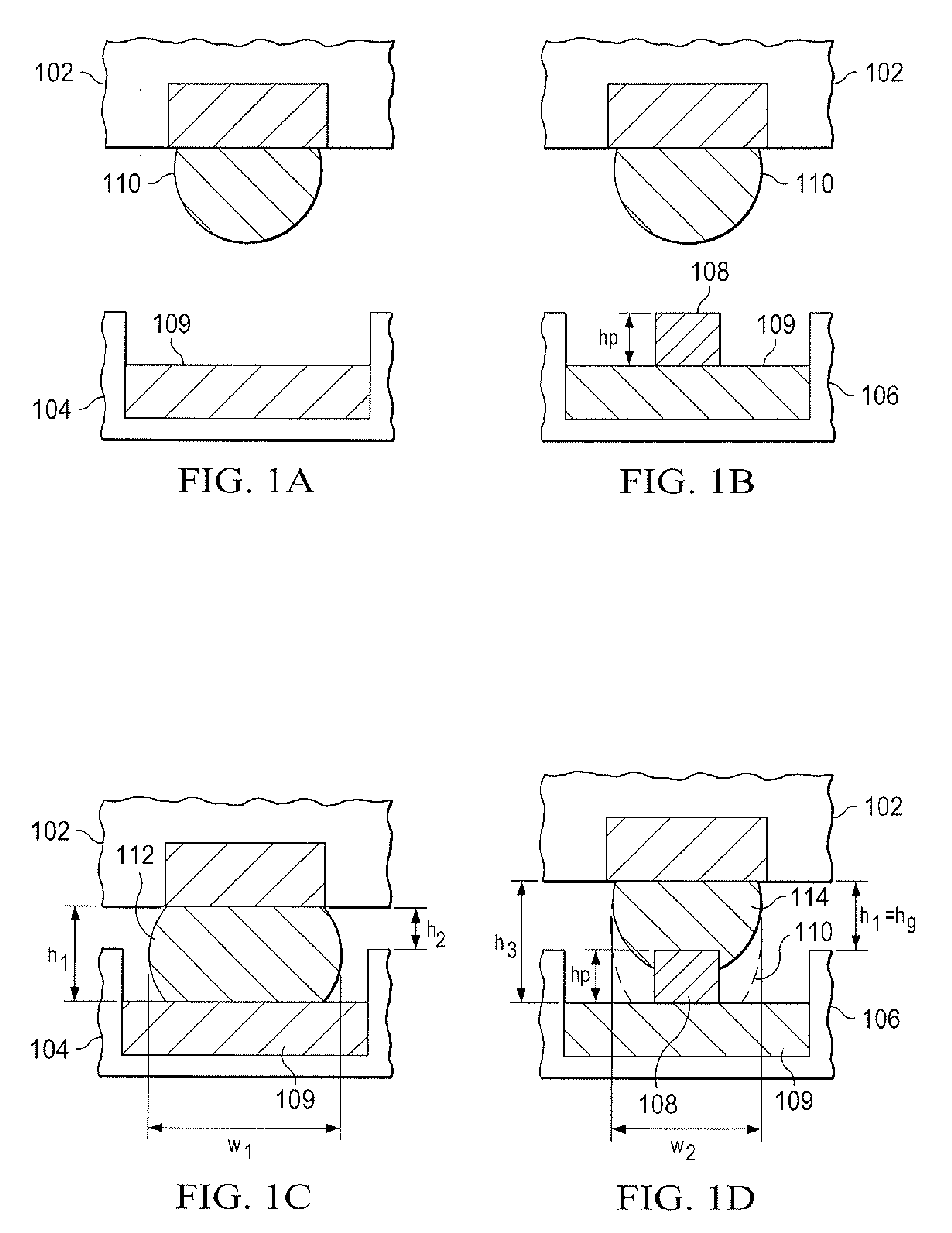 Integrated circuit device with improved underfill coverage