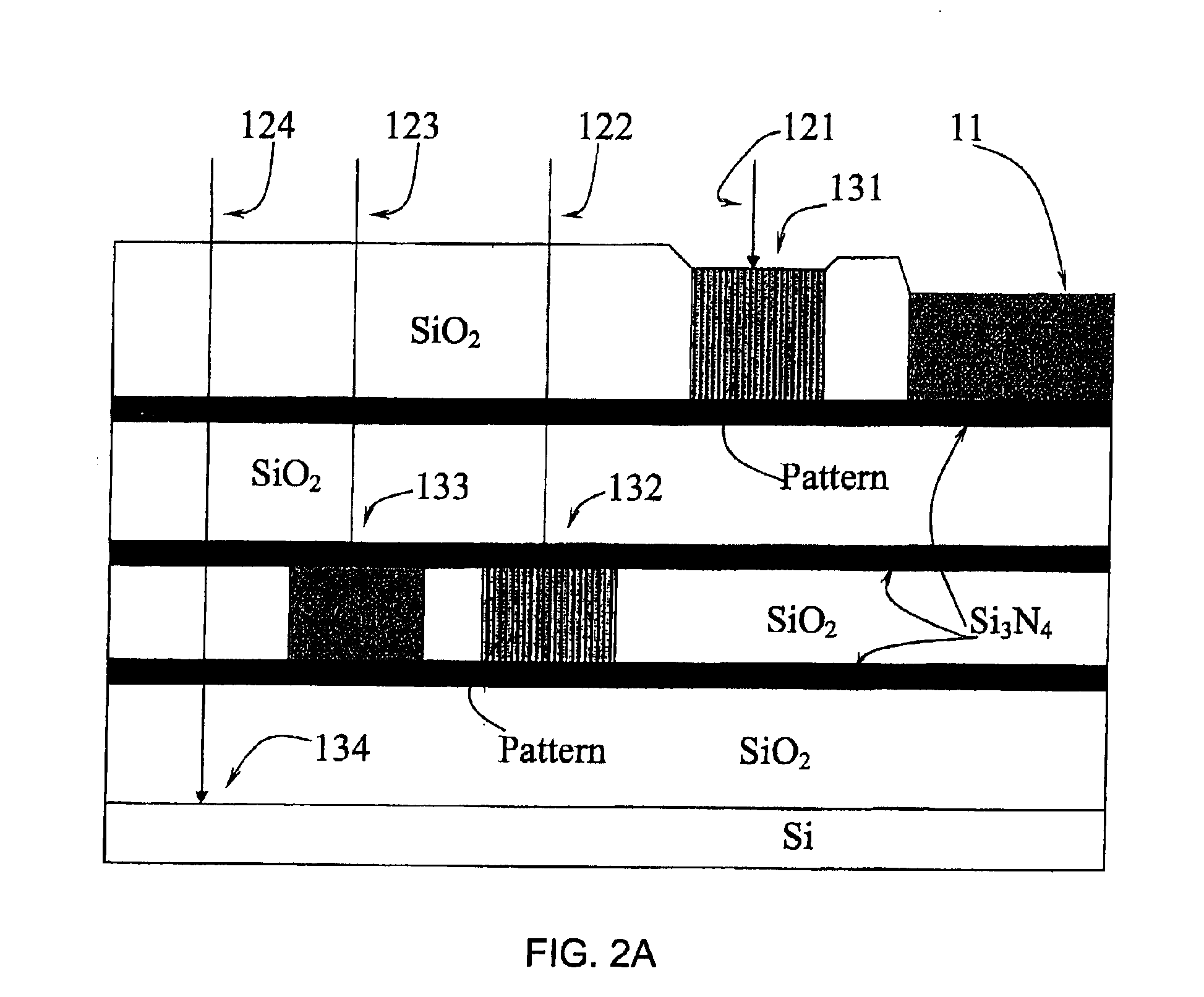Method and system for monitoring a process of material removal from the surface of a patterned structure