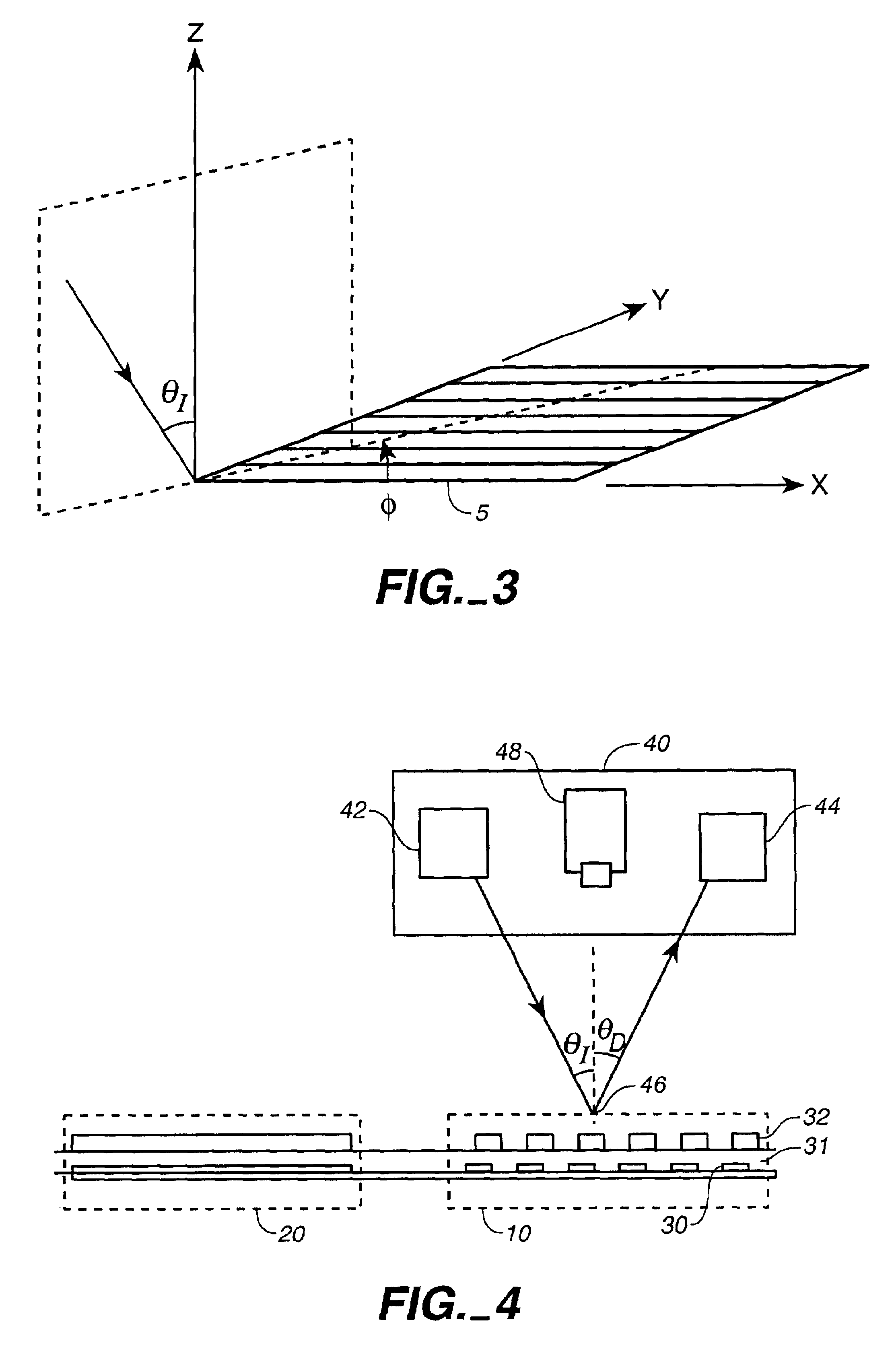 Overlay alignment metrology using diffraction gratings