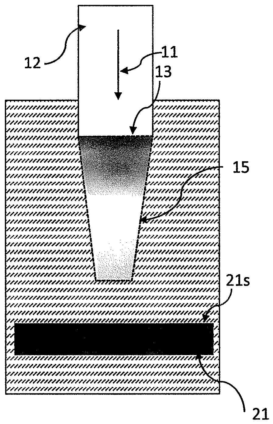 Method for improving the wetting of surface of solid substrate by liquid metal