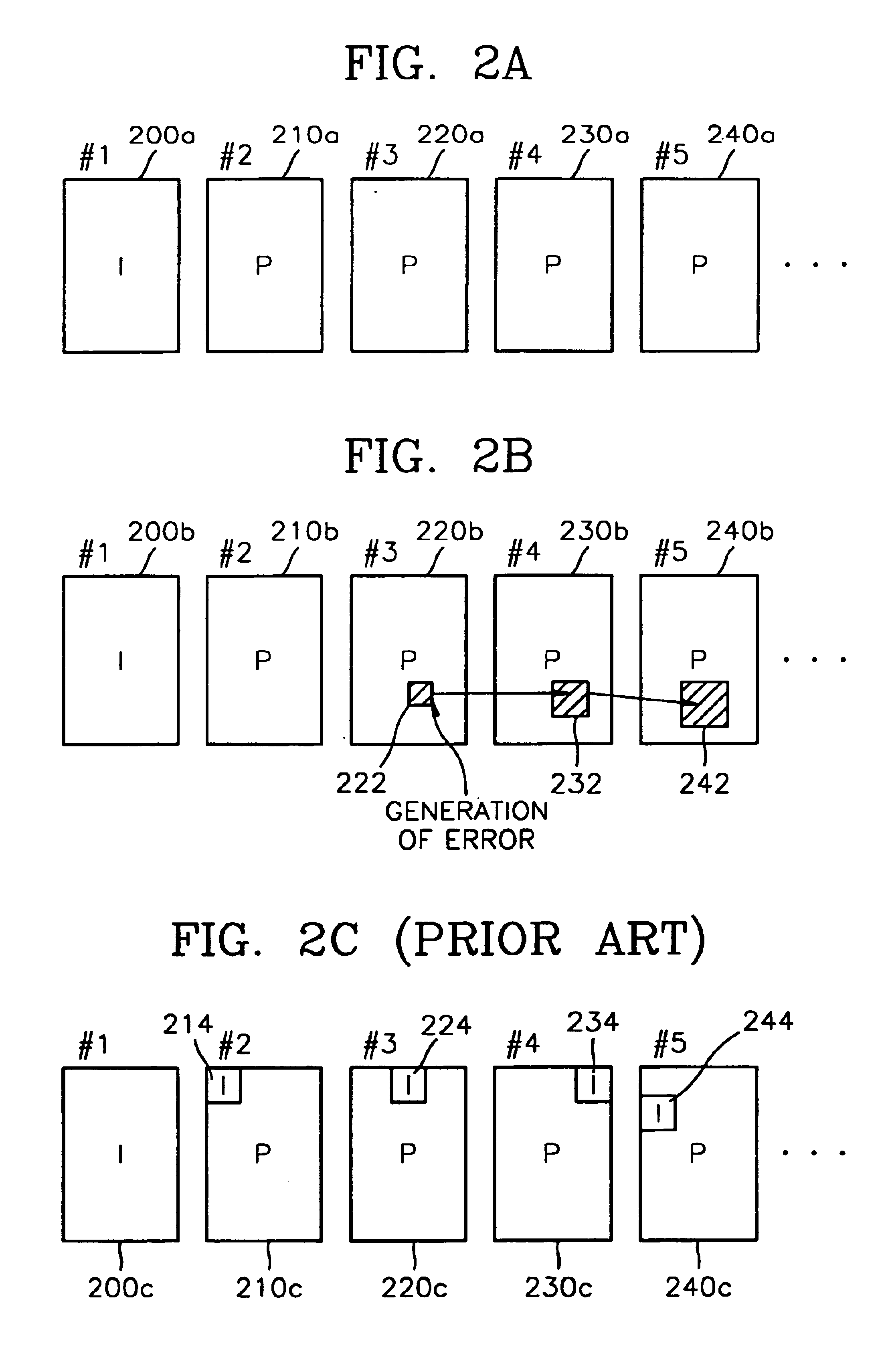 Transmitting/received data processing method for inhibiting error propagation in digital image data communications system and recording medium therefor