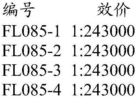 Kit and method for quantitatively testing tobacco mosaic virus