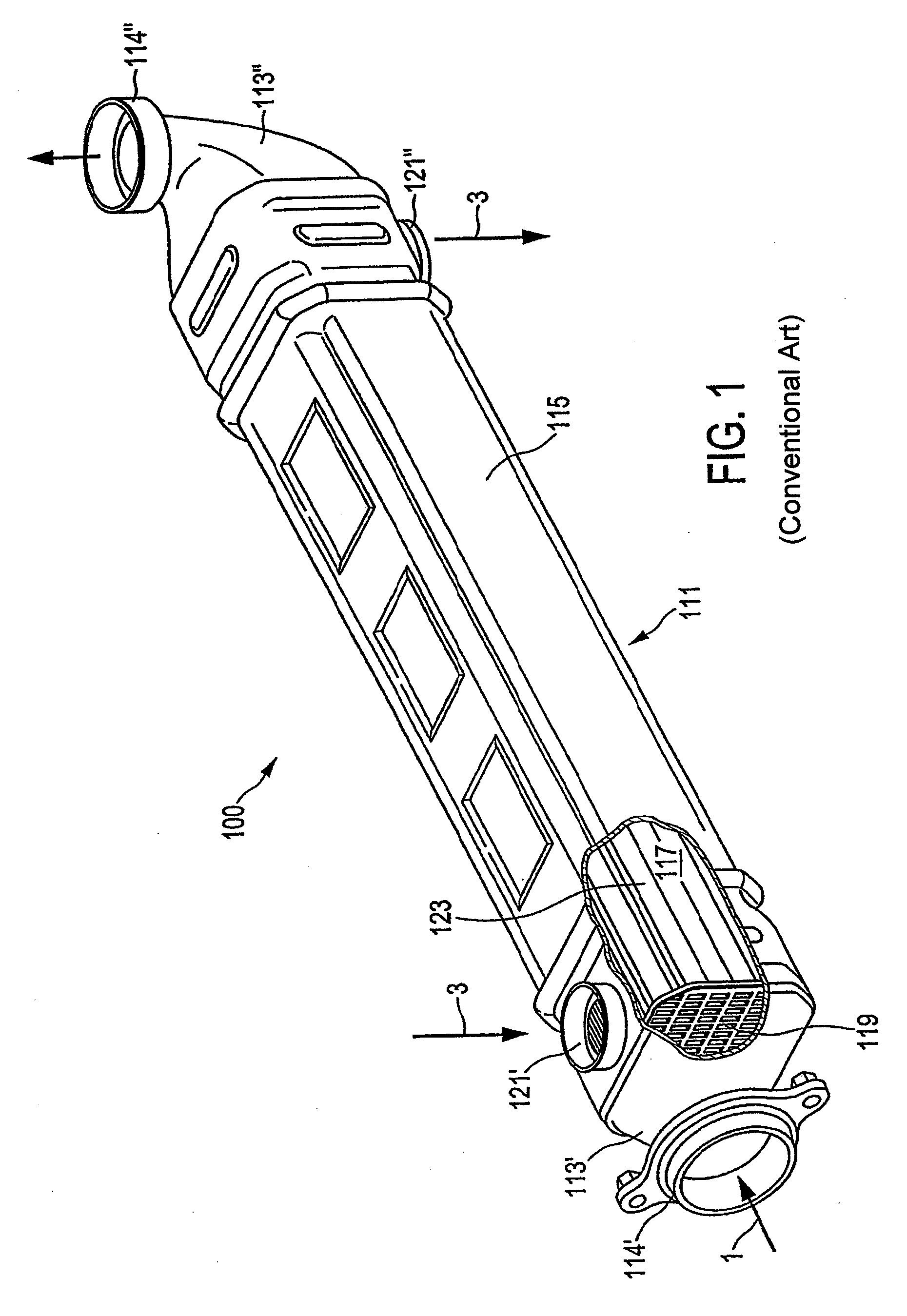 Heat exchanger, exhaust gas recirculation system, charge air supply system, and use of the heat exchanger