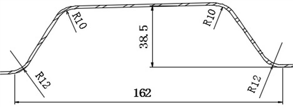 Sheet metal forming method of multi-deep-cavity thin-wall part of aircraft