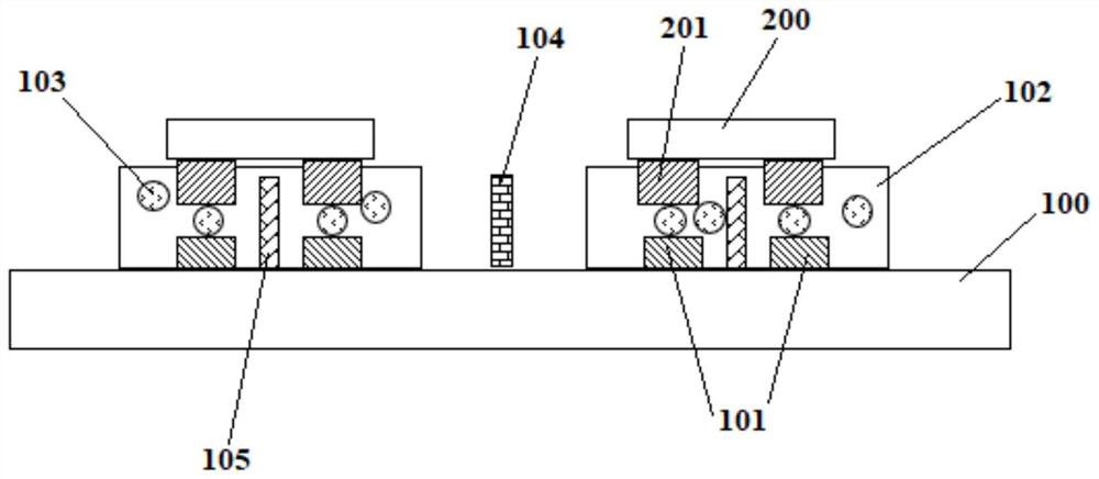 Driving backboard and manufacturing method thereof, transfer method thereof and display device