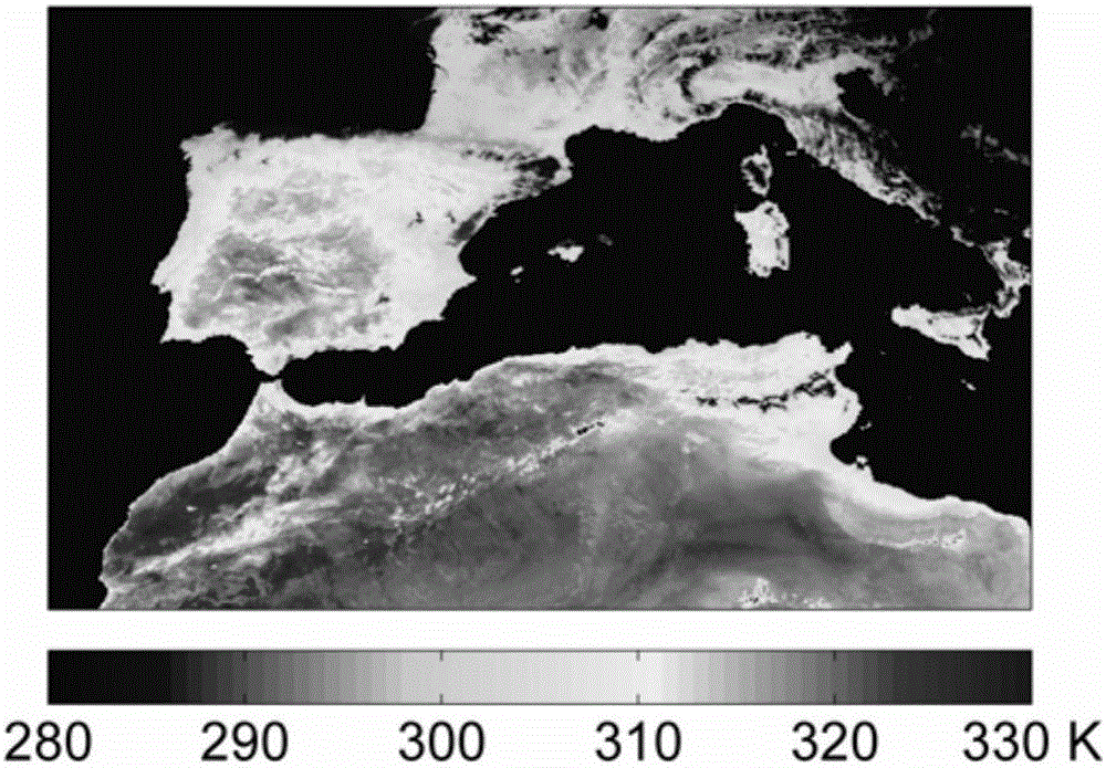 Method for estimating ground surface temperature daily range based on MSG2-SEVIRI data