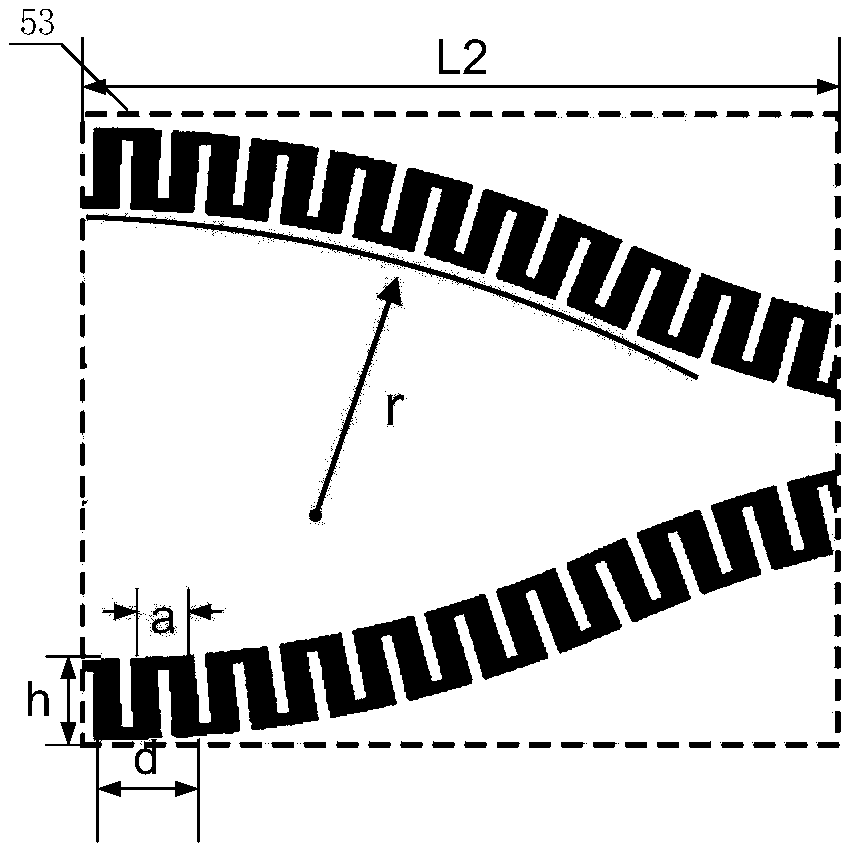 Flexible microwave directional coupler with controllable coupling degree