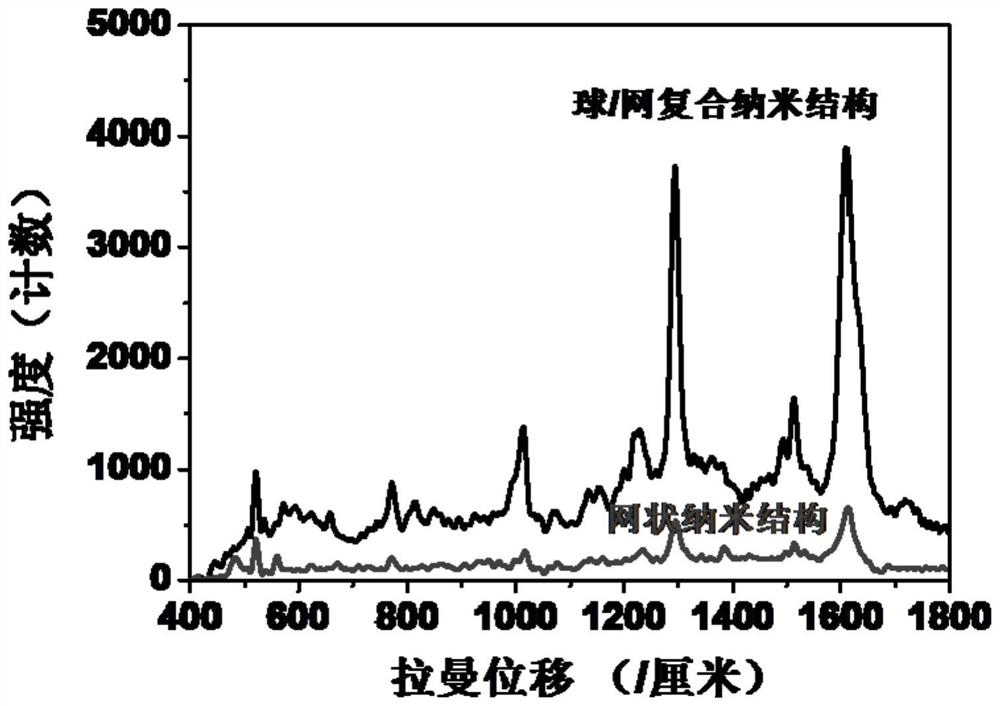 A surface-enhanced Raman substrate and its preparation method