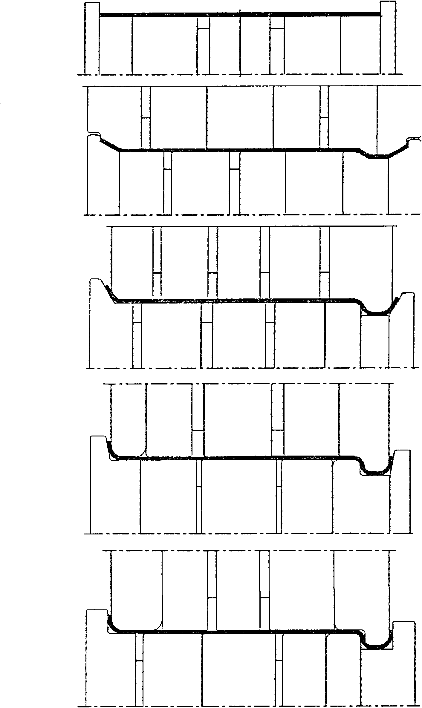 Manufacture method of Z-shaped steel sheet pile through continuous cold roll forming