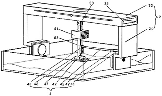 A test device for geomechanical parameters of deep-sea rare and soft substrates with different grounding ratios