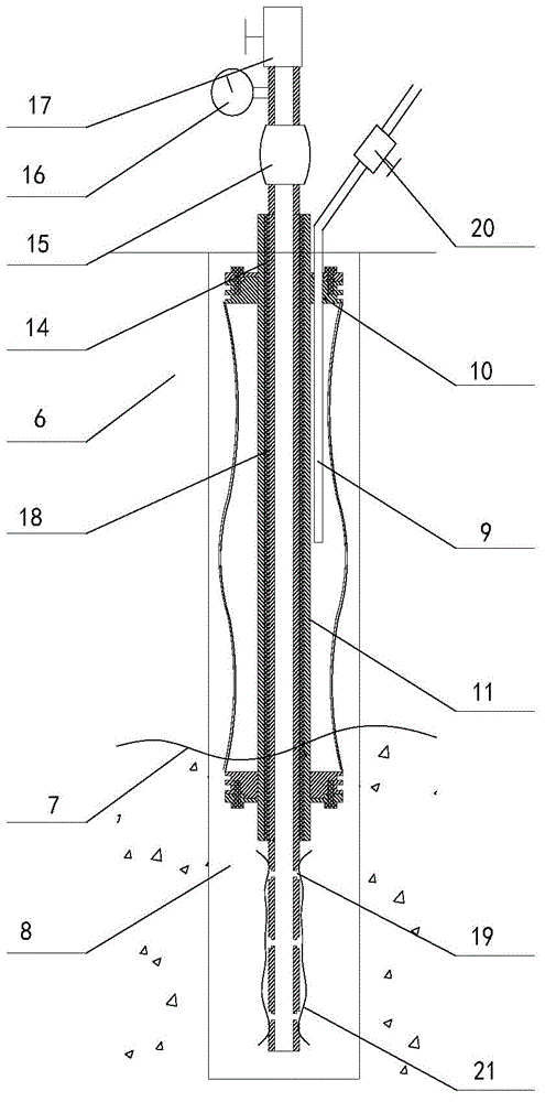 Comprehensive grouting control method for water-rich broken rock mass under the condition of lack of effective slab