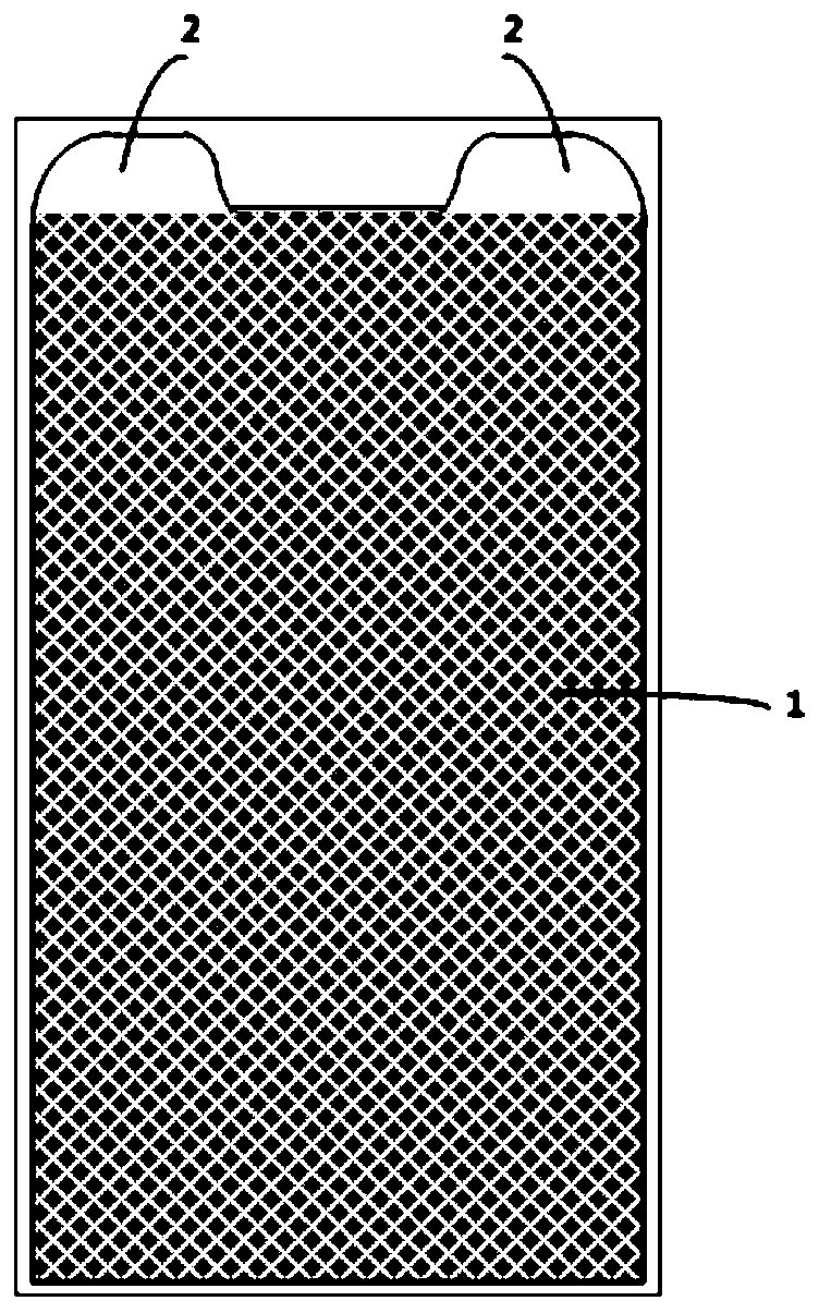 Circuit compensation device applied to fringe screen notch area