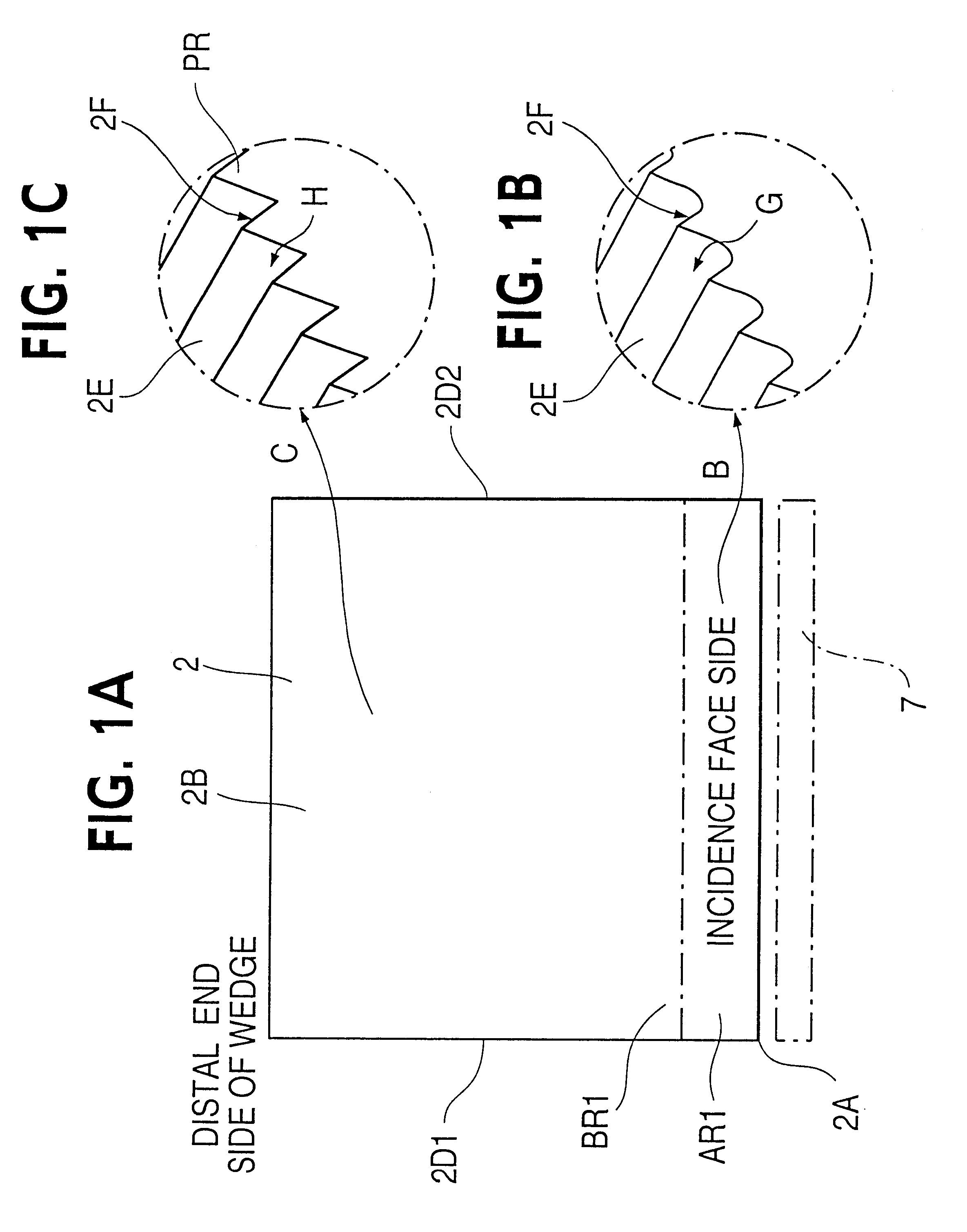 Light guide plate, surface light source device of side light type and liquid crystal display