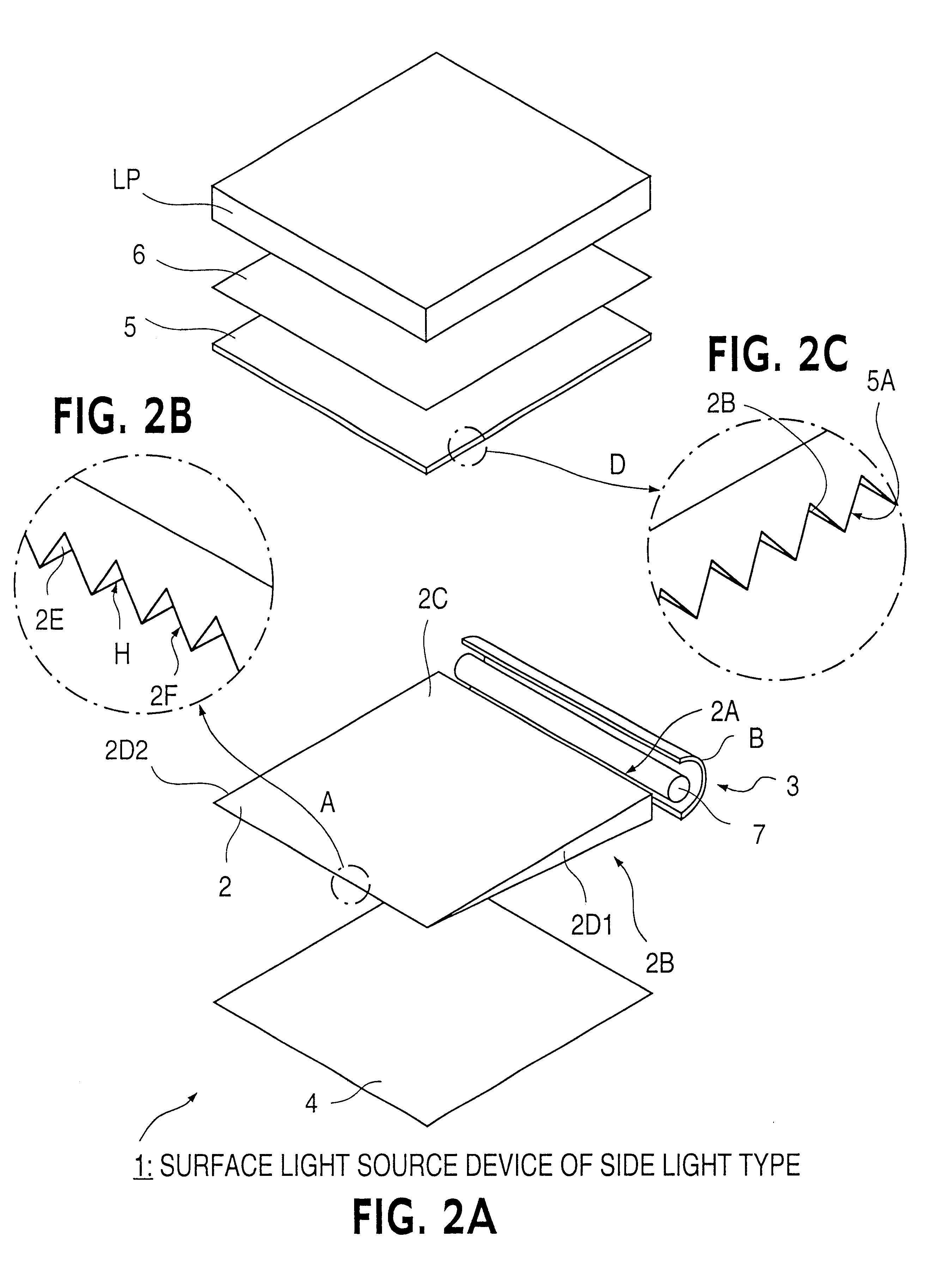 Light guide plate, surface light source device of side light type and liquid crystal display