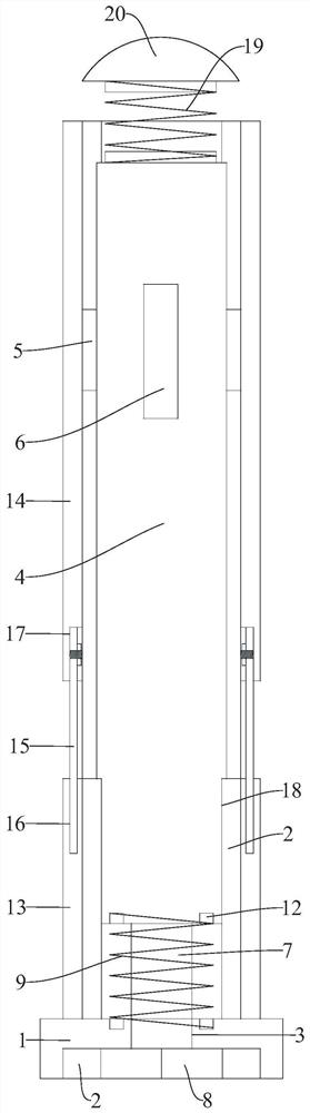 Locking bolt with built-in bidirectional adjusting mechanism