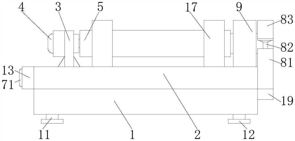 Grinding device for copper pipe machining and using method thereof