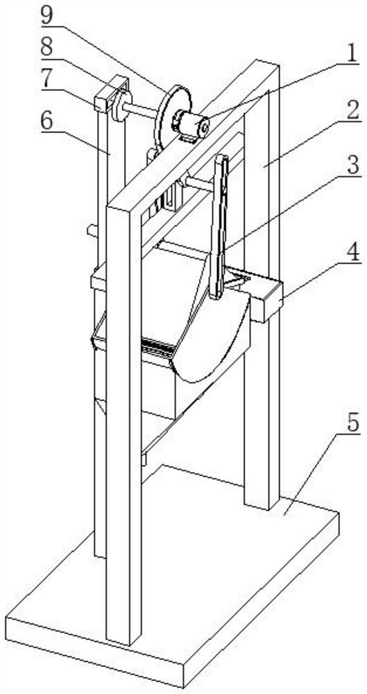 Raw material treatment device for jujube wine preparation