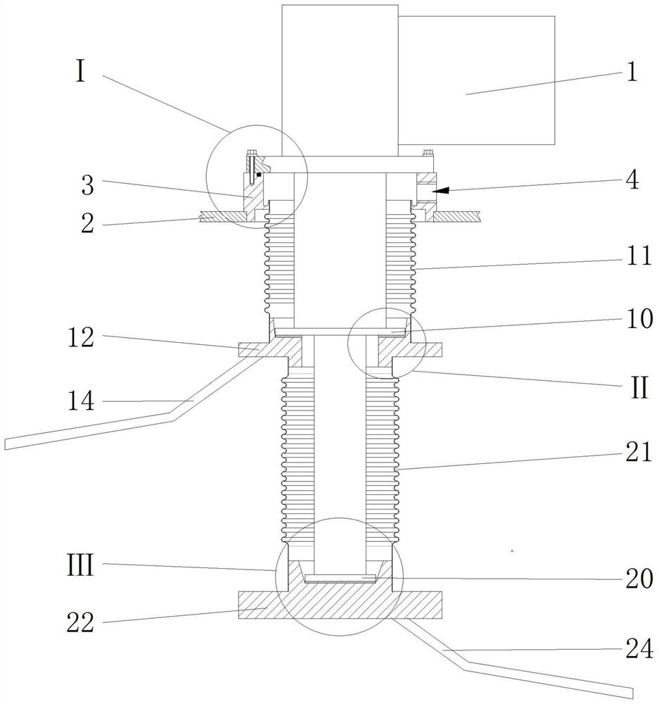 A refrigerator jacket structure for a superconducting magnet and its installation and disassembly method