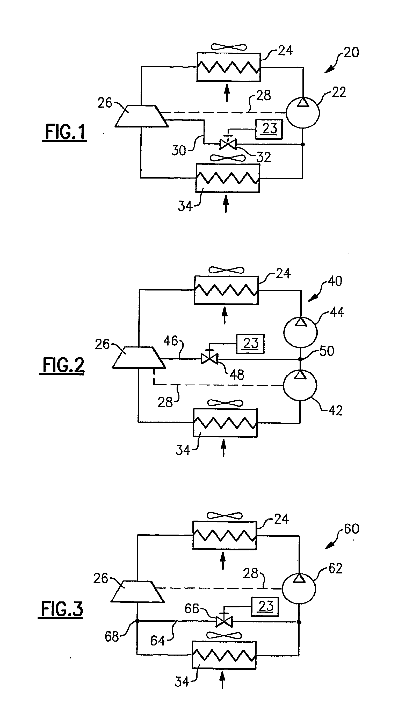 Injection of refrigerant in system with expander
