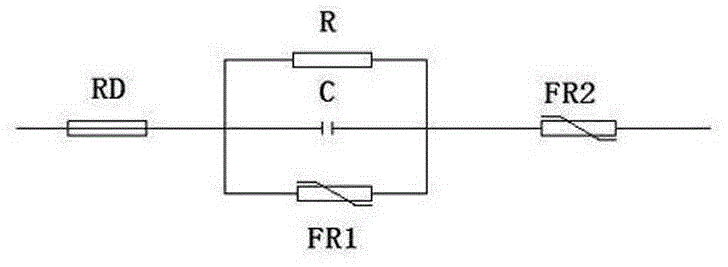 High-capacity overvoltage absorber