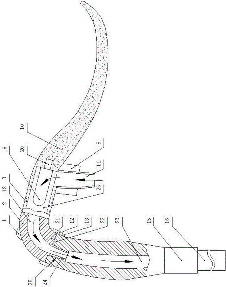 Oral cavity inner supporting device for dental operation