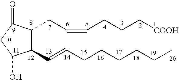 Topical stabilized prostaglandin E compound dosage forms