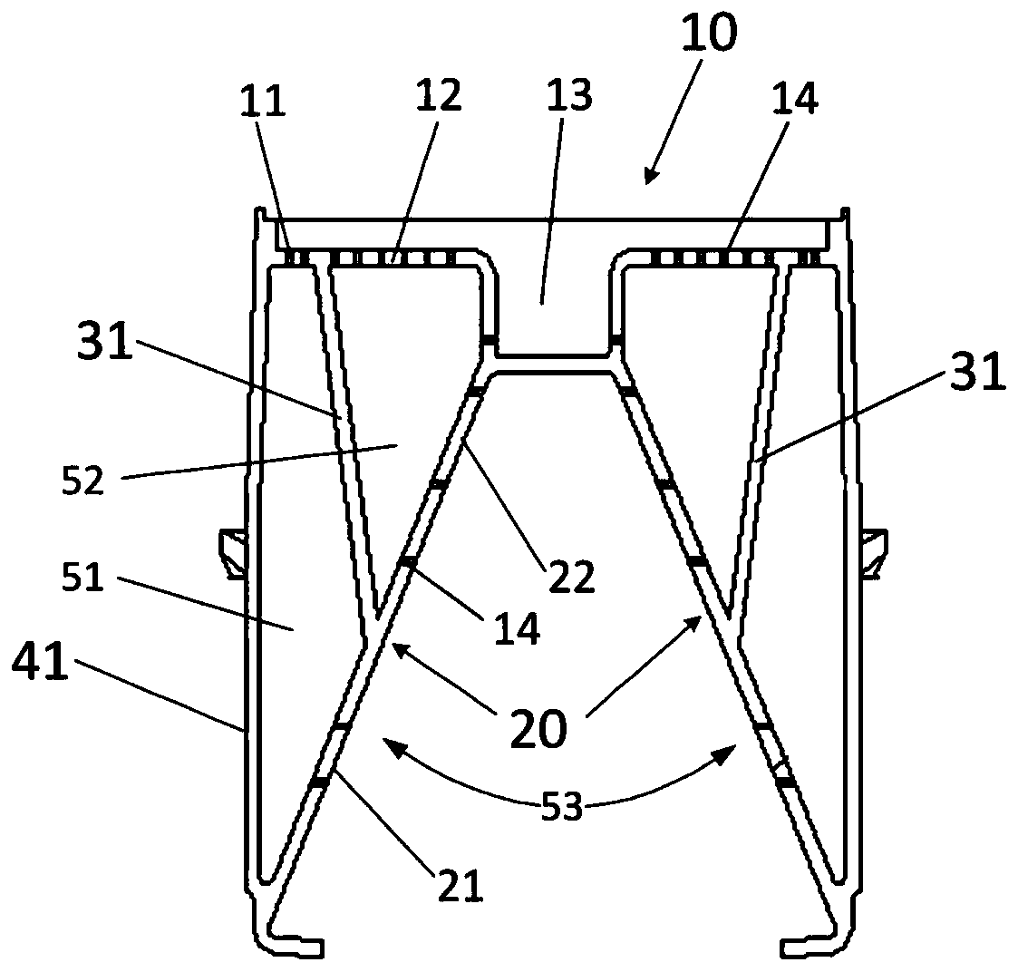 Filter brick for biological aerated filter and biological aerated filter adopting filter brick