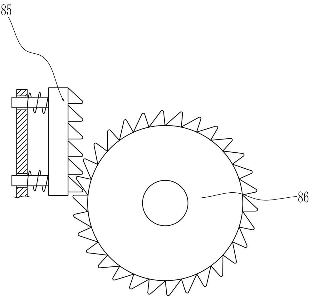 An automatic printing device for Liangnong big cake