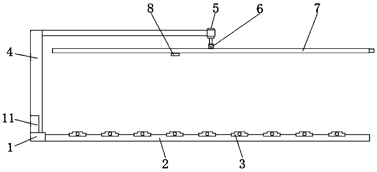 Herbaceous plant positioning and height and coverage data acquisition equipment