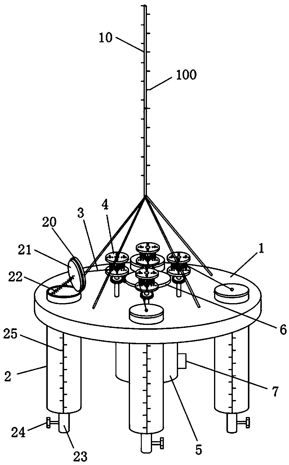 Seawater collecting device and method