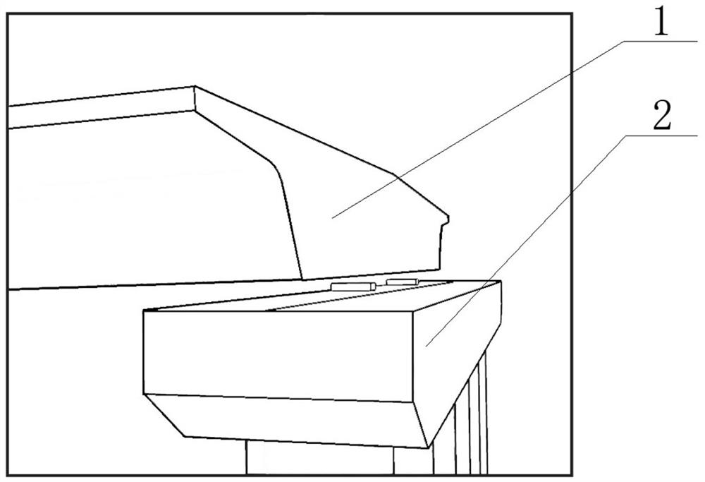 Reverse construction method for installing support after rotating