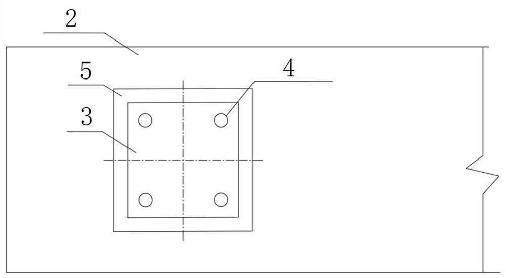 Reverse construction method for installing support after rotating