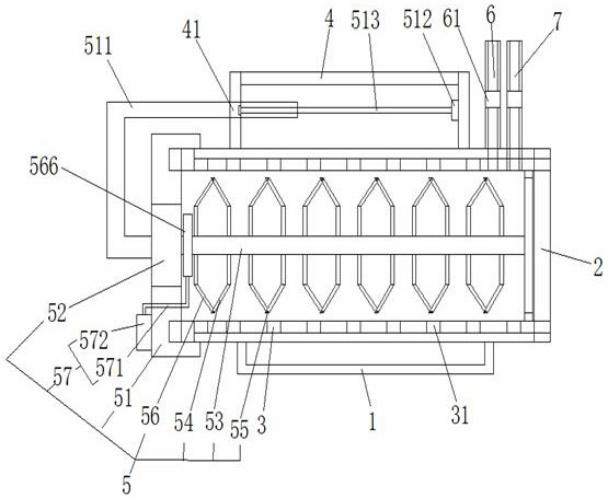 Vulcanization reaction tank for plastic product production