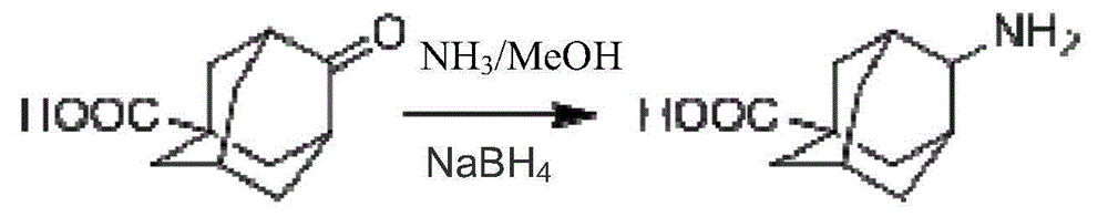 Method for preparing 4-amino-adamantanecarboxylic acid