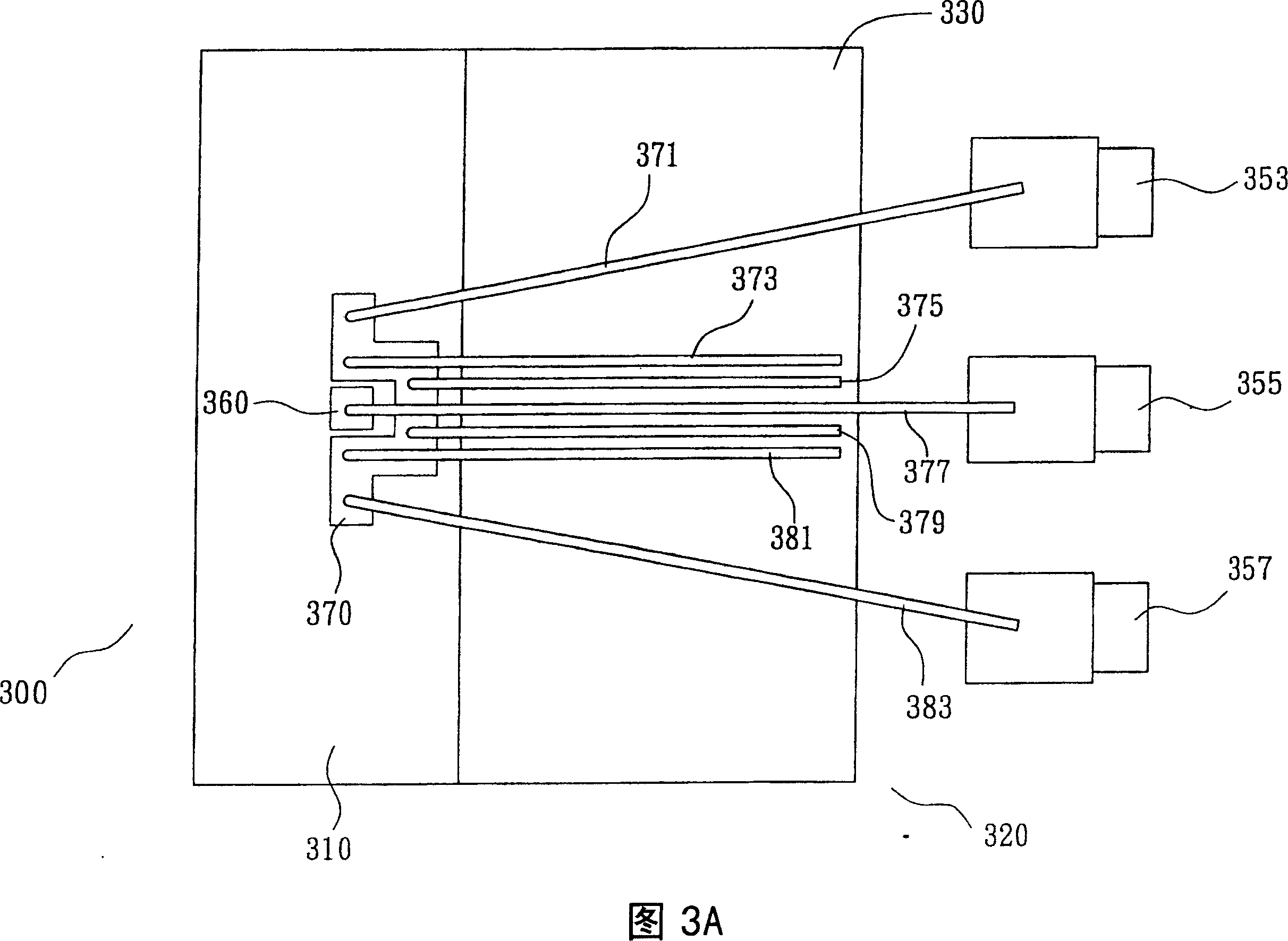 High-frequency IC multi-bus knot tying structure and method