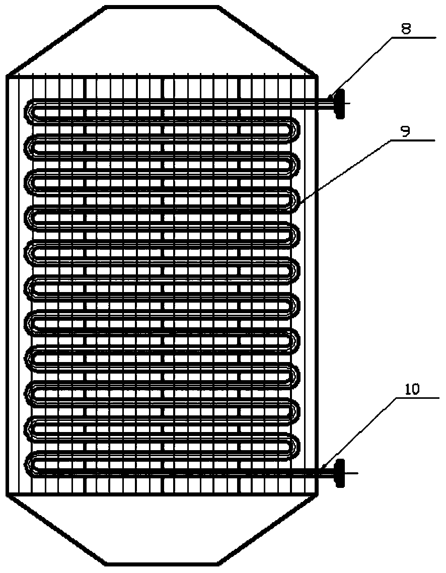 Heat-accumulating type heat exchanger and steam-water separator thereof