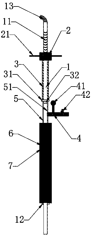 Grouting port blockage device and method for grouting by adopting device