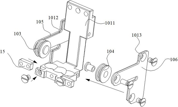 Dexterous hand tendon rope driving unit, driving device and bionic dexterous hand