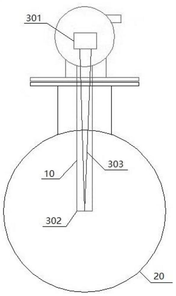 Fluid flow measuring device and measuring method thereof