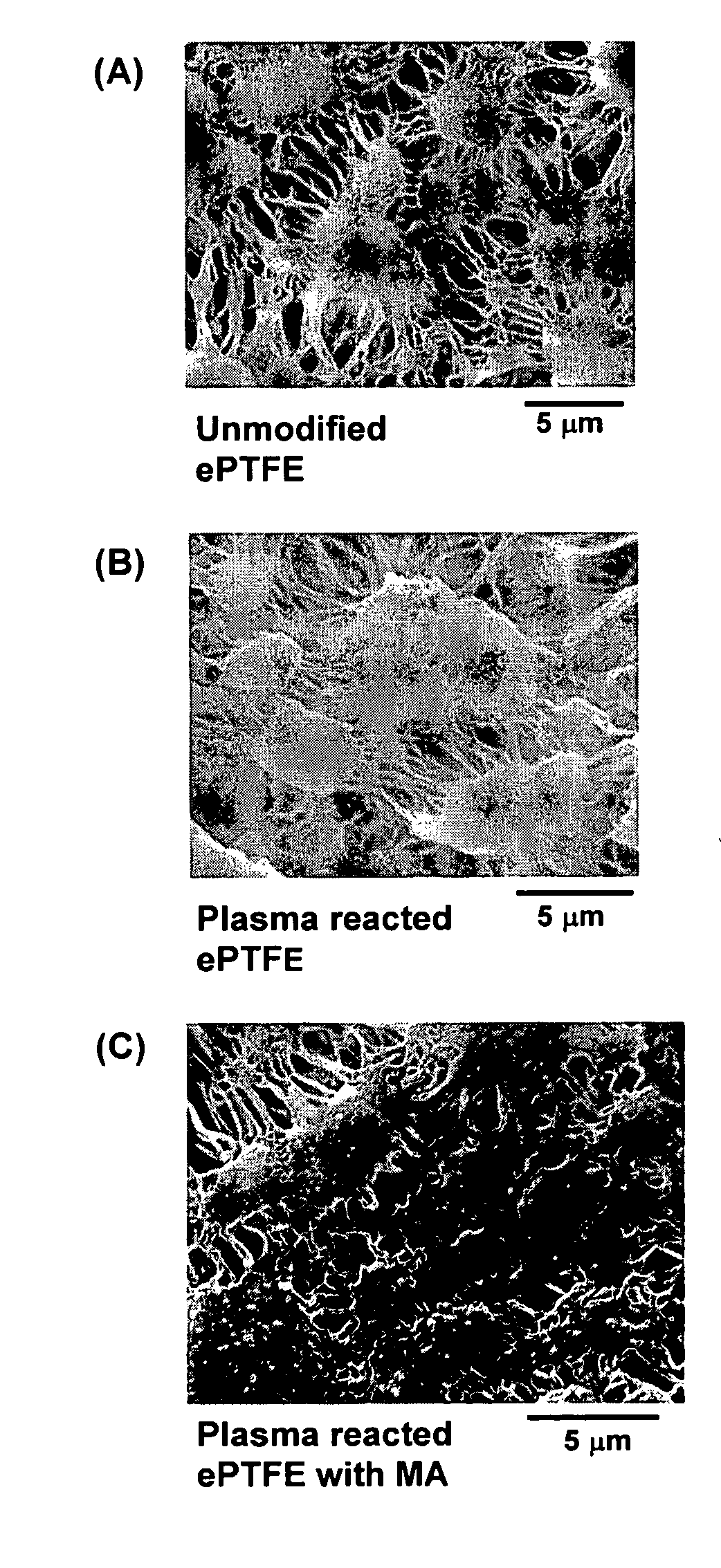Method of attaching drug compounds to non-reactive polymer surfaces