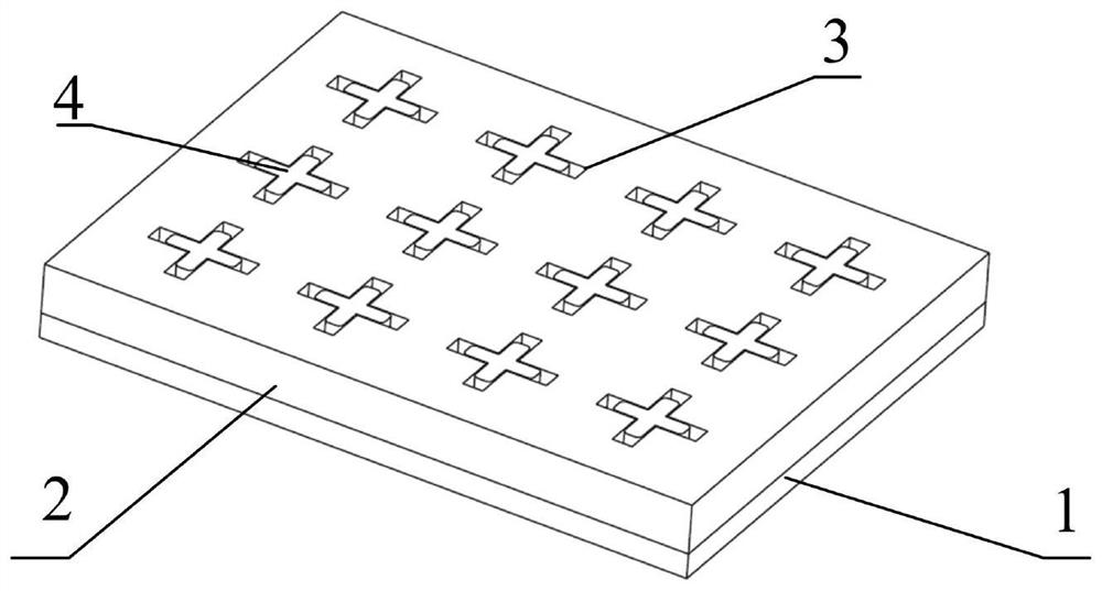 A metamaterial based on liquid metal microfluidics and its preparation method