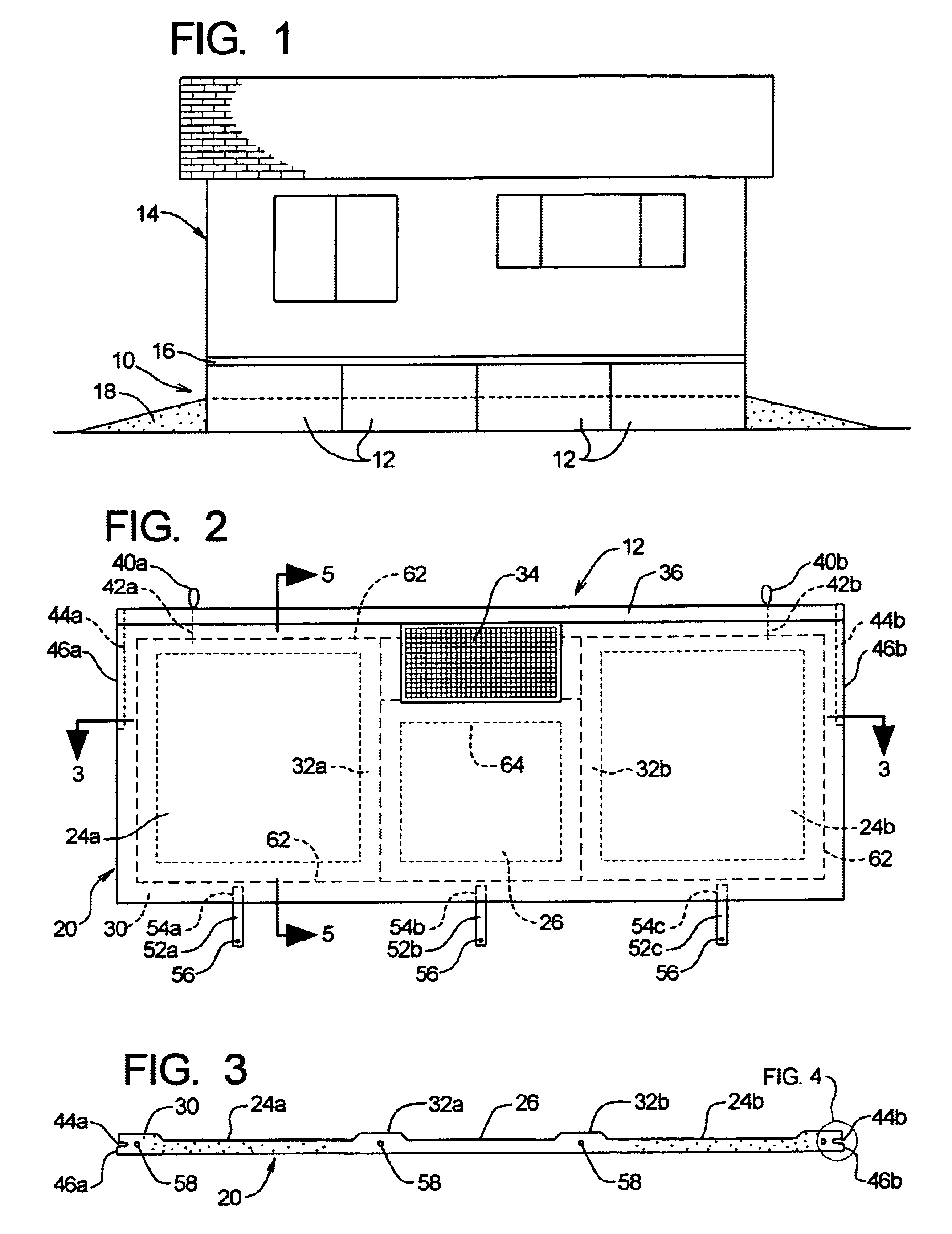 Concrete panel skirting system for manufactured homes and method for making the same