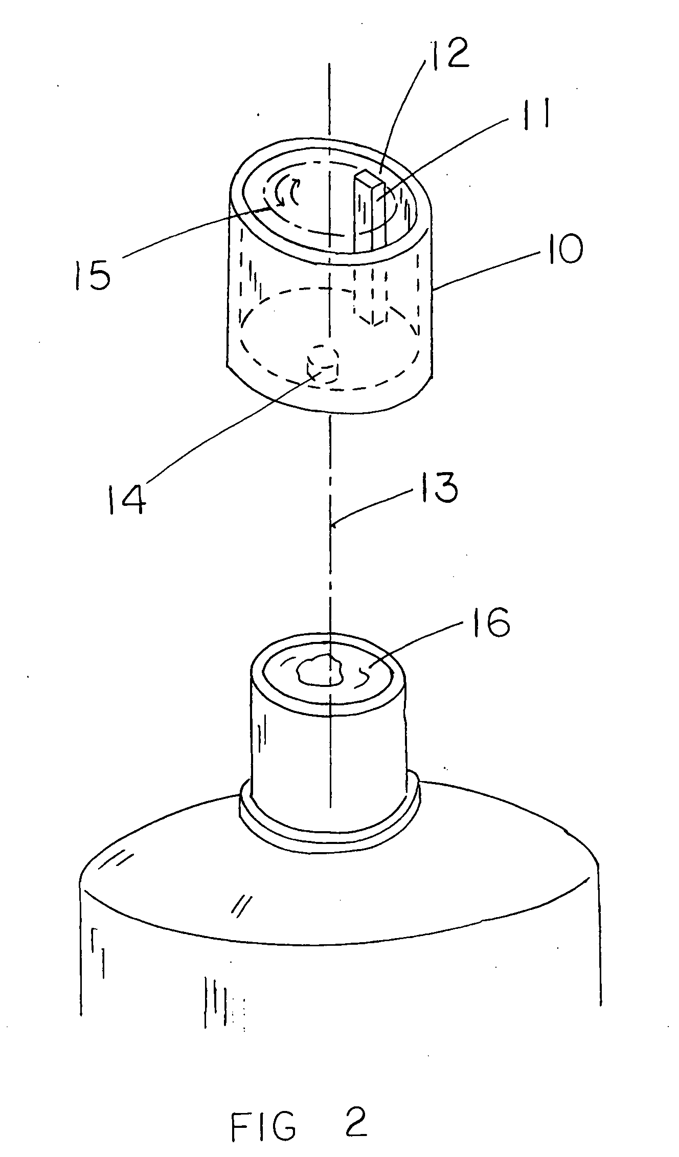 Cleaning Mechanism of build-up for the dispenser