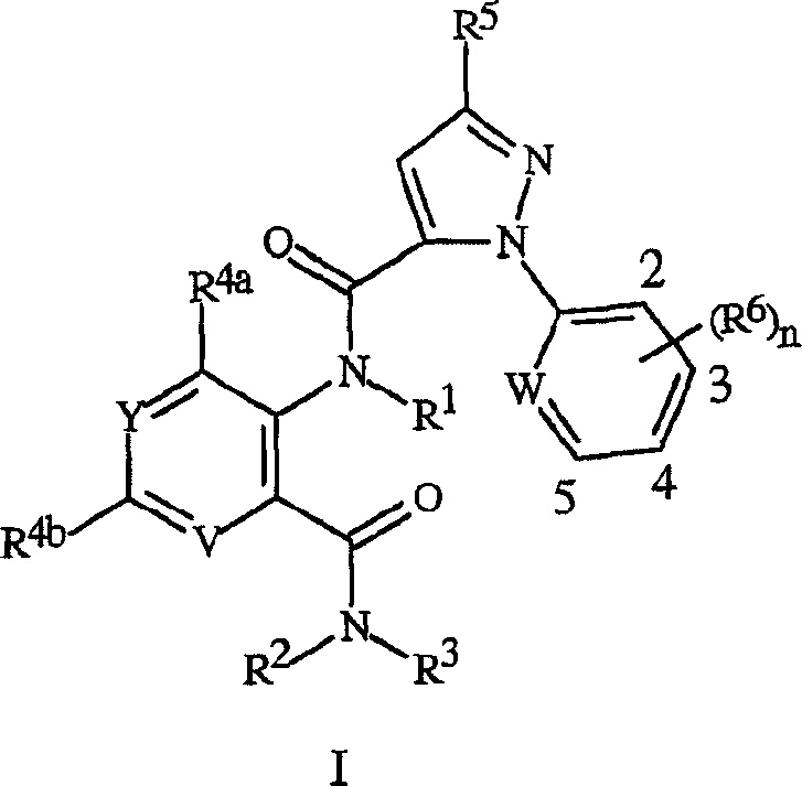 Novel anthranilamide insecticides