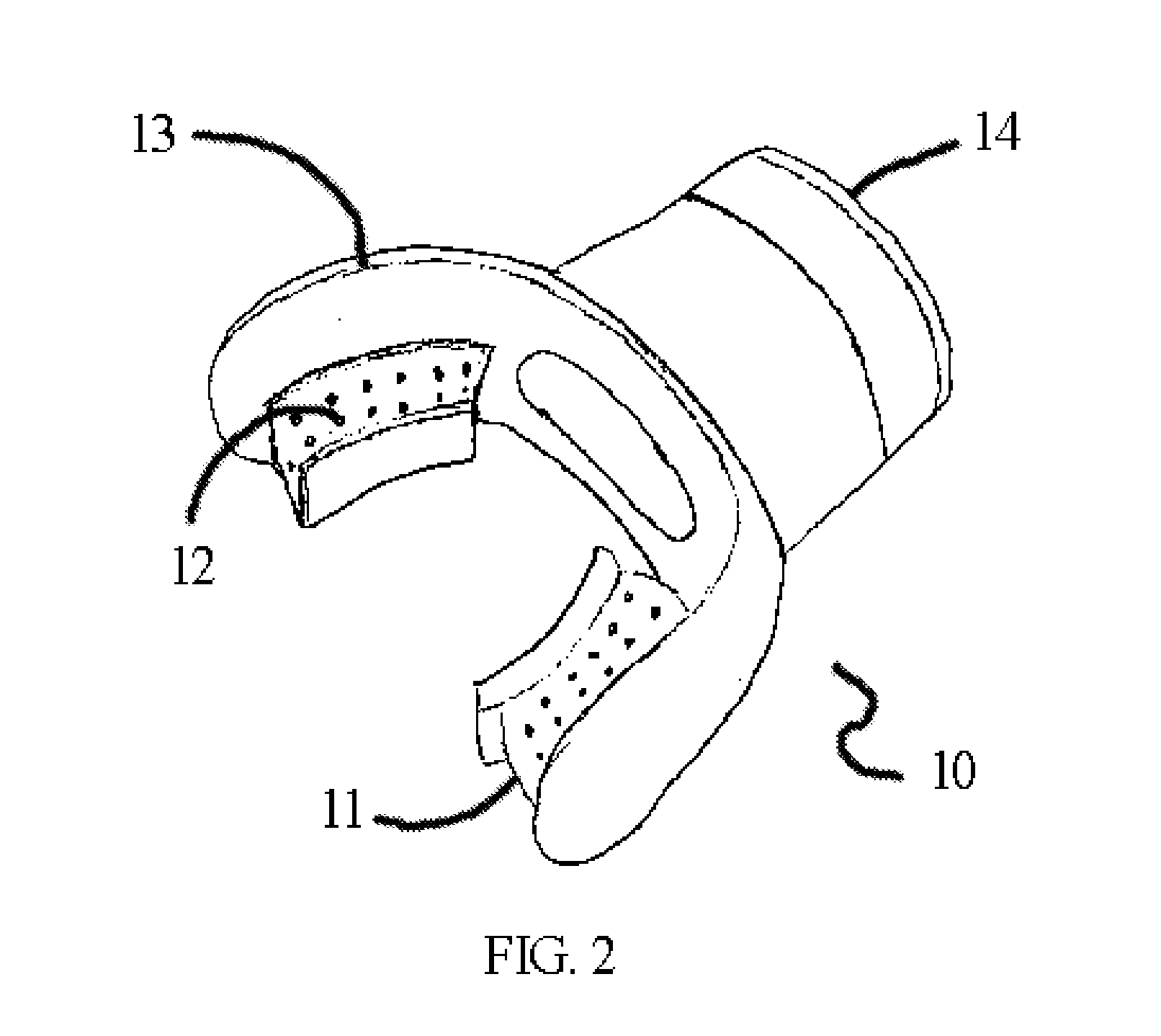 Anti-snoring device using naturally generated positive pressure